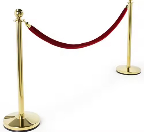 Gold Bollards/Stanchions