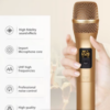 Gold Touch Screen Karaoke Machine