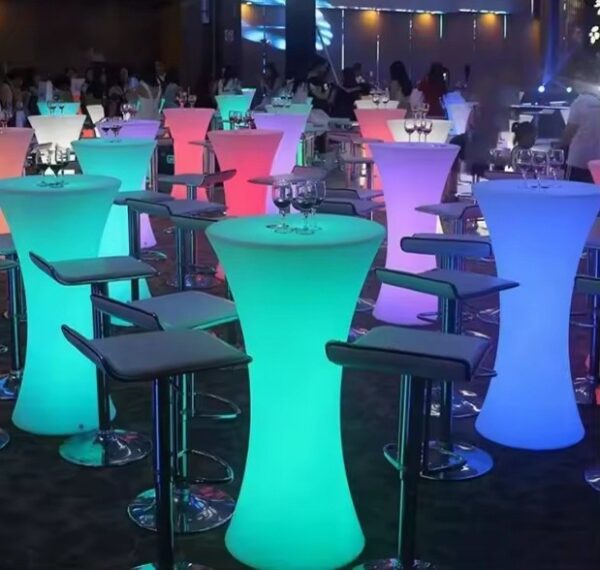 LED Glow Bar Tables