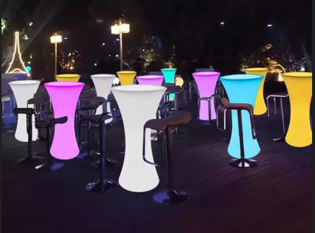 LED Glow Bar Tables