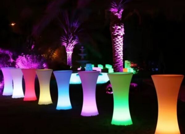 LED Glow Bar Tables