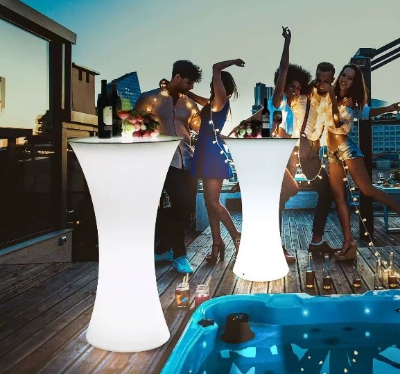 LED Glow Bar Tables