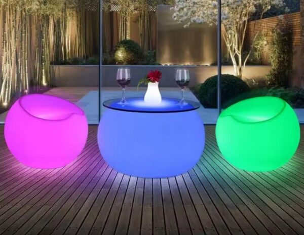 LED Glow Chairs