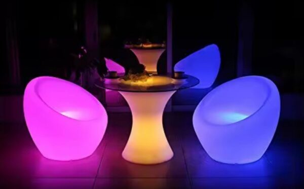 LED Glow Chairs