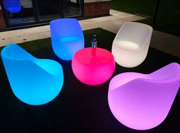 LED Glow Chairs