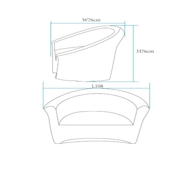 LED Glow Lounge Chair