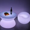 LED Glow Round Tables