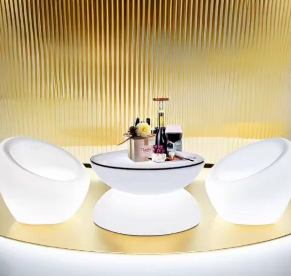 LED Glow Round Table