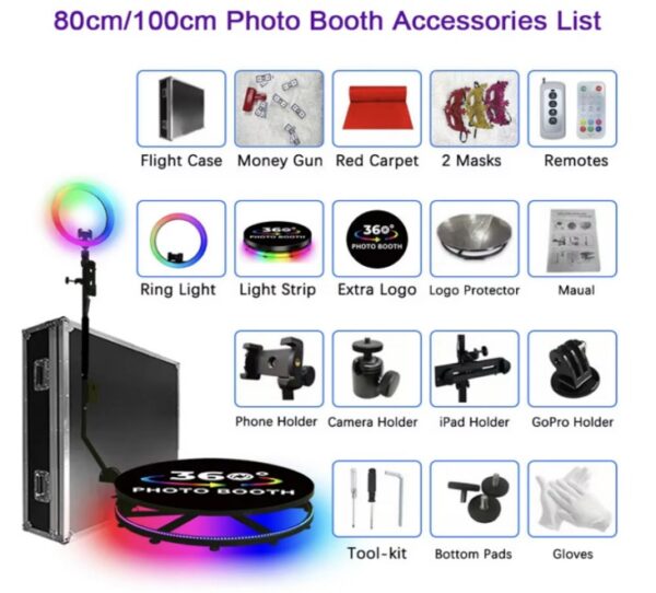 360 Photo Booth LED
