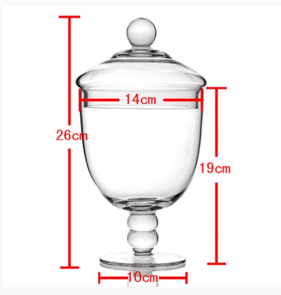 Candy Jars (12x Jar Set)