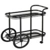 Display Cart - Gold/Silver/Black