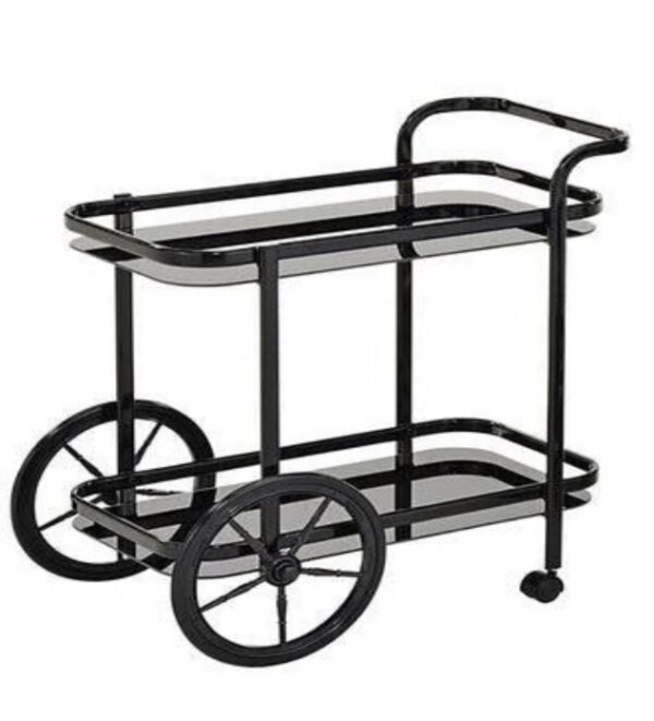 Display Cart - Gold/Silver/Black