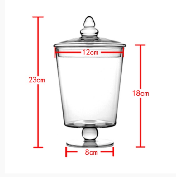 Candy Jars (12x Jar Set)